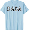 Cow Pattern Print Family Matching Birthday Apparel Cow Dada Birthday Family Matching Girl Boy Farm Birthday T-Shirt - Baby