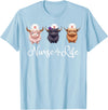 Highland Cow Nurse Life Costume Cute Highland Cow Nurse Life Farm Animal Lover Nursing T-Shirt - Baby Blue