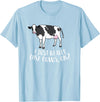 Cute Cow Animal Gifts Cattle Cow Farmer Gift I Just Really Like Cows, Ok? T-Shirt - Baby Blue