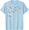Guinea Pig Lover Animal Pet Gift Animal Lovers Rodent Dandelion Guinea Pig T-Shirt - Baby Blue
