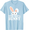 Never Trust a Bunny Funny T-Shirt in Baby Blue