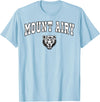 Official High School Fan Gear Mount Airy High School Granite Bears T-Shirt C2 T-Shirt - Baby Blue