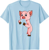 Die Besten Schweine Flüsterer Geschenke Die Besten Schweine Flsterer Geschenke Pig Kids T-Shirt - Baby Blue