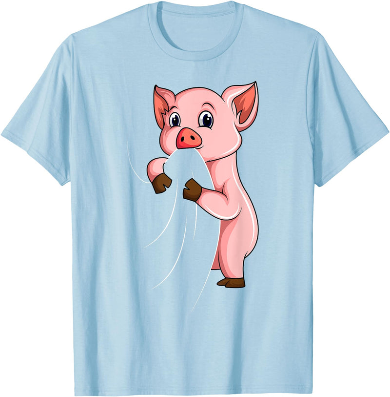Die Besten Schweine Flüsterer Geschenke Die Besten Schweine Flsterer Geschenke Pig Kids T-Shirt - Baby Blue