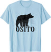 Latin Living Mens Osito Bear T Shirt Cute Bear In Spanish Latino Apparel - Baby Blue
