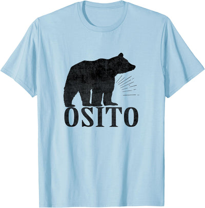 Latin Living Mens Osito Bear T Shirt Cute Bear In Spanish Latino Apparel