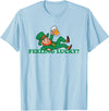 St. Patrick's Day Lucky Tee Leprechaun Feeling Lucky St Patrick's Day T-Shirt - Baby Blue