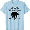 Homewise Shopper Memaw Memaw Bear Grandmother T-Shirt - Baby Blue