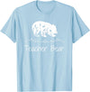 Teacher Bear Funny Teachers back to school Gifts Teacher Bear For Educators - Teacher Appreciation T-Shirt - Baby Blue