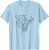 Trader Apparel Co. Bear / Bull Trading Trader Bitcoin Bull Market Investor T-Shirt - Baby Blue