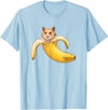Funny Hamster Lovers Banana Boys Girls Kids Cute T-Shirt - Baby Blue