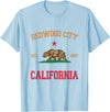 Redwood City California CA Designs Redwood City California T-Shirt - Baby Blue