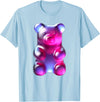 Urban Empyre Indigo Purple Gummy Bear T-Shirt - Baby Blue