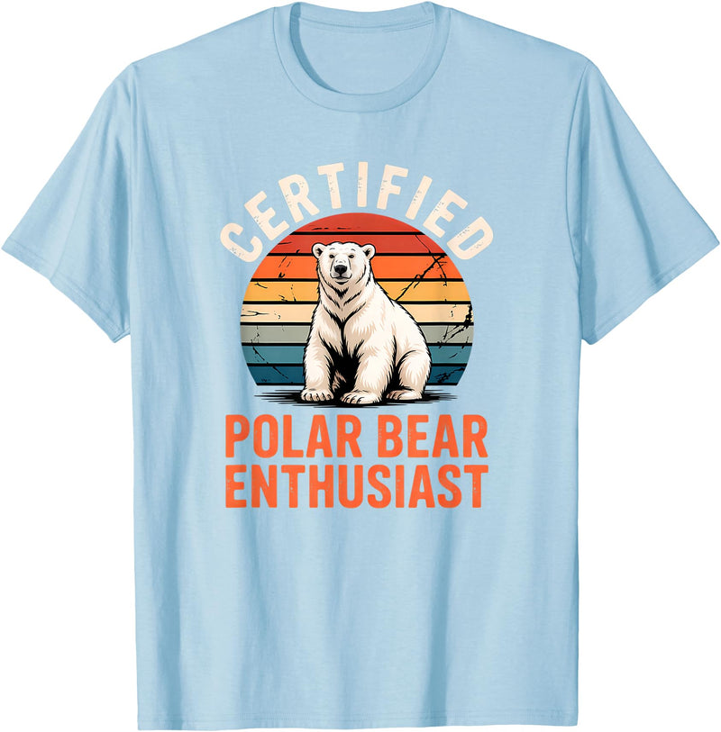 Polar Bear Shirts & Gifts Polar Bear T-Shirt - Baby Blue