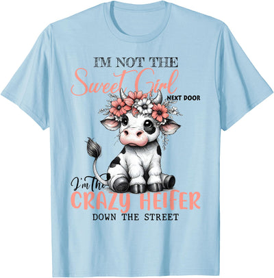 Funny Cow T-Shirt - Hilarious Farm Animal Design