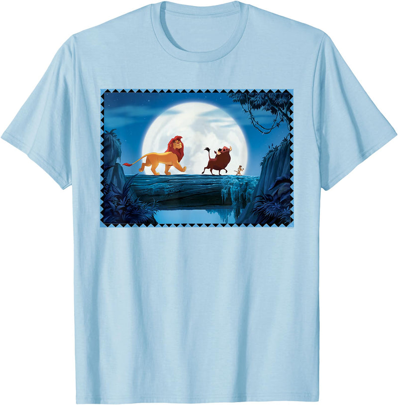 Disney The Lion King 30th Anniversary Hakuna Matata March T-Shirt - Baby Blue