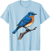Eastern Bluebird by AKH Eastern Bluebird T-Shirt - Baby Blue