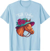 Horse Racing Derby Equestrian Farm Animal Women Talk Derby to Me Horse Racing Ladies Funny Farm Animal Hat T-Shirt - Baby Blue