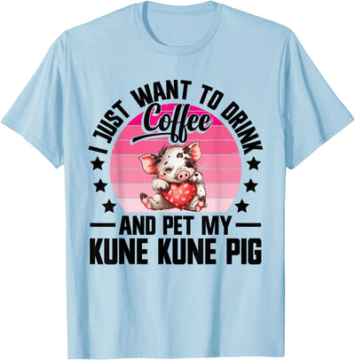 Kune Pig Lover Supplies Pig Breeder Kunekune Pig T-Shirt