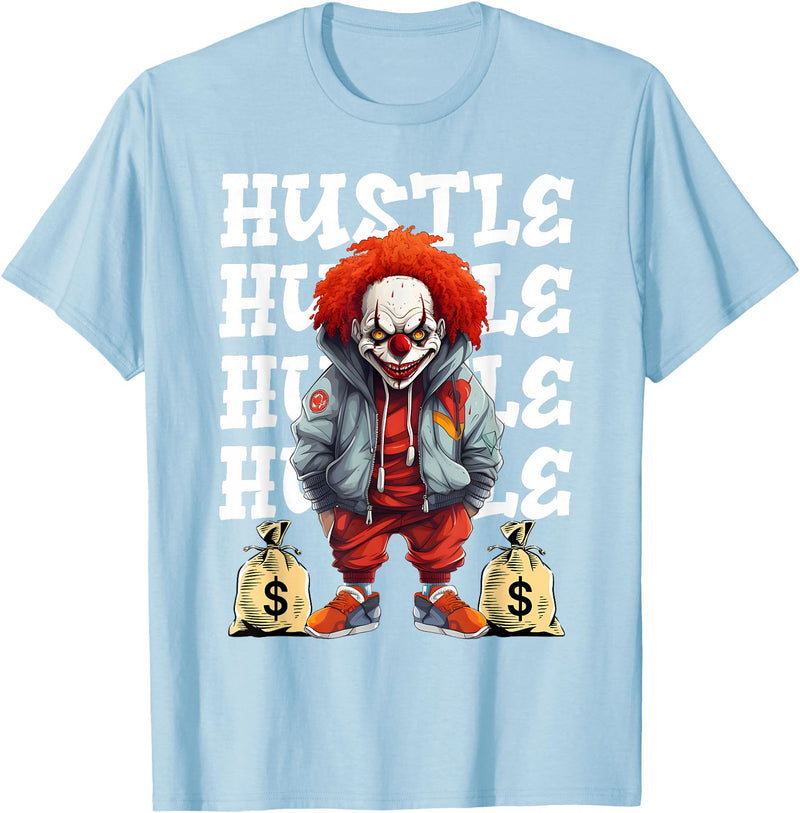Hip Hop Clown Money Calling Horror Streetwear Tee Hip Hop Scary Clown Hustle Money Urban Streetwear Halloween T-Shirt - Baby