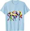 Clothing25 Horses! T-Shirt - Baby Blue