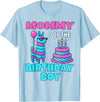 gaming gamer Birthday Llama Pinata Family Apparel Mommy Birthday Boy Llama Pinata Party Family mathing Women T-Shirt - Baby Blue