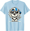 Nerrrdy Lion Hipster Men Women Kids Boys Girls Funny Lion T-Shirt - Baby Blue