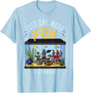 Fish Tank Aquarium Keeper Gifts Fish Tank Aquarium Gift Saltwater Aquascaping T-Shirt - Baby Blue