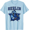 High School Team Spirit MVP Berlin Sports Berlin Bears High School Team Spirit T-Shirt - Baby Blue