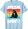 Sun Bears Sun Bear Lovers Shop Awesome like a Sun Bear. Sun Bears Sun Bear T-Shirt - Baby Blue