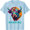 Love Wyoming Accessories, Apparel and Home Decor Wyoming American Bison Lover Buffalo for Men Women Souvenir T-Shirt - Baby