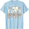 Aunt bear tee shirts, Auntie bear tshirt Auntie bear shirt for womens, Aunt bear 3 cubs t shirts T-Shirt - Baby Blue