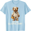 Schlafanzug Shirt Official Bear Sleep Shirt T-Shirt - Baby Blue