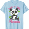 Panda Shirt & Tees Just A Girl Who Loves Pandas Shirt for Girls T-Shirt - Baby Blue
