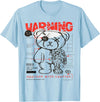 Prototype Robot Teddy Bear Funny T-Shirt - Baby Blue