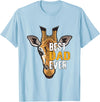 Giraffe shirt for dad, Giraffe costume for mens Giraffe shirt for father, Giraffe shirt for father birthday T-Shirt - Baby Blue