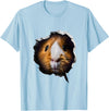 Guinea Pig Face Design Guinea Pig Face T-Shirt - Baby Blue