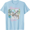 Hydrated Queen Hamster Funny Aesthetic Soft Girl Pet Gift T-Shirt - Baby Blue