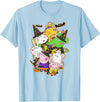 Peppa Pig Halloween Happy Costumes Group Shot T-Shirt - Baby Blue