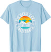 Vintage Style Big Bear Lake Retro 70s 80s Big Bear Lake California CA T-Shirt - Baby Blue