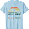 Beepa Bear Father's Day T-Shirt Vintage Beepa Bear Wildling Father's Day T-Shirt - Baby Blue