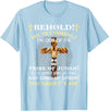 Behold He Is Coming The Lion Of The Tribe Of Judah T-Shirt - Baby Blue