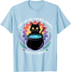 Funny Sarcastic Humor Apparel If You Can't Kill Them With Kindness Funny Sarcastic Cat T-Shirt - Baby Blue