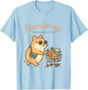 Hamstering Through Life Cute Hamster Tee - Hamster Owner T-Shirt - Baby Blue