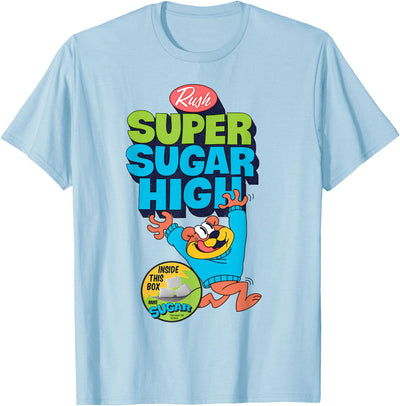 Super Sugar Funny Cereal Box Sweet Tooth Bear Candy T-Shirt