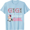 Cow Birthday Cow Lover Gifts For Family Men Woman Gigi of The Birthday Girl Farm Cow Grandma Matching Family T-Shirt - Baby