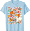 Llama Alpaca Whole Llama Learning Going On Llama Alpaca Teacher Teaching Whole Llama Learning Going On T-Shirt - Baby Blue