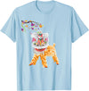 Lion Dance Shirt Chinese Costume Beautiful Chinese Lion Dance Shirt Outfit Costume Gift T-Shirt - Baby Blue