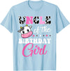 Cow Lover Birthday Men Women Kids Shirts & Gifts Uncle Of The Birthday Girl Family Matching Shirt Farm Cow T-Shirt - Baby