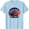 Buffalo Bison Wildlife Shirts Tatanka American Buffalo T-Shirt - Baby Blue